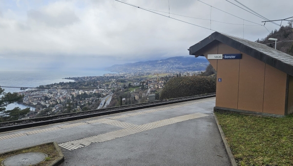 Montreux: une pétition lancée par des habitants des hauts de Montreux contre les changements d'horaires du MOB